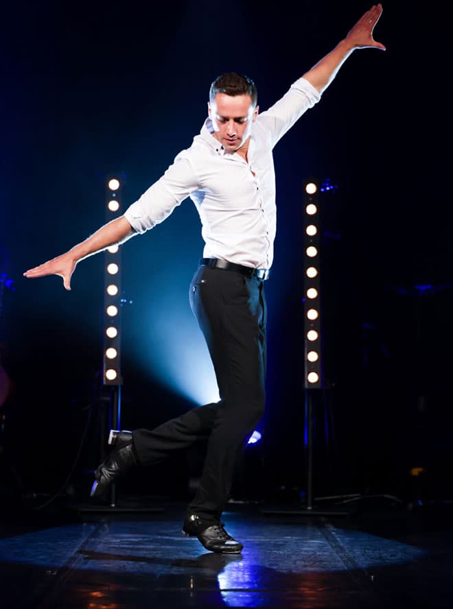 Cathal Keaney, World Champion and Lead Dancer for Lord of the Dance.