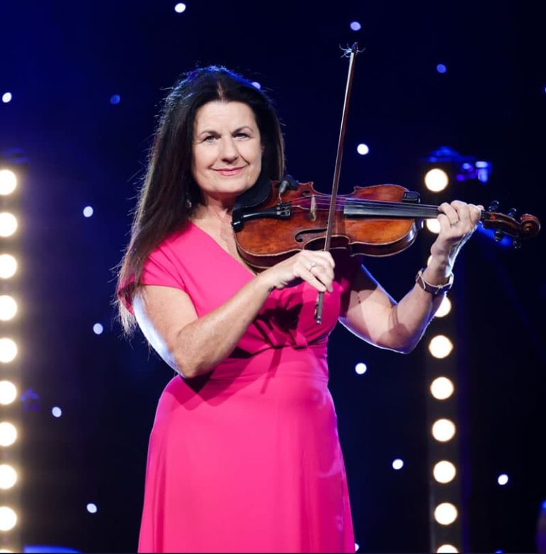 White-hot fiddle player and featured soloist in Riverdance and The Chieftains Mairin Fahy.