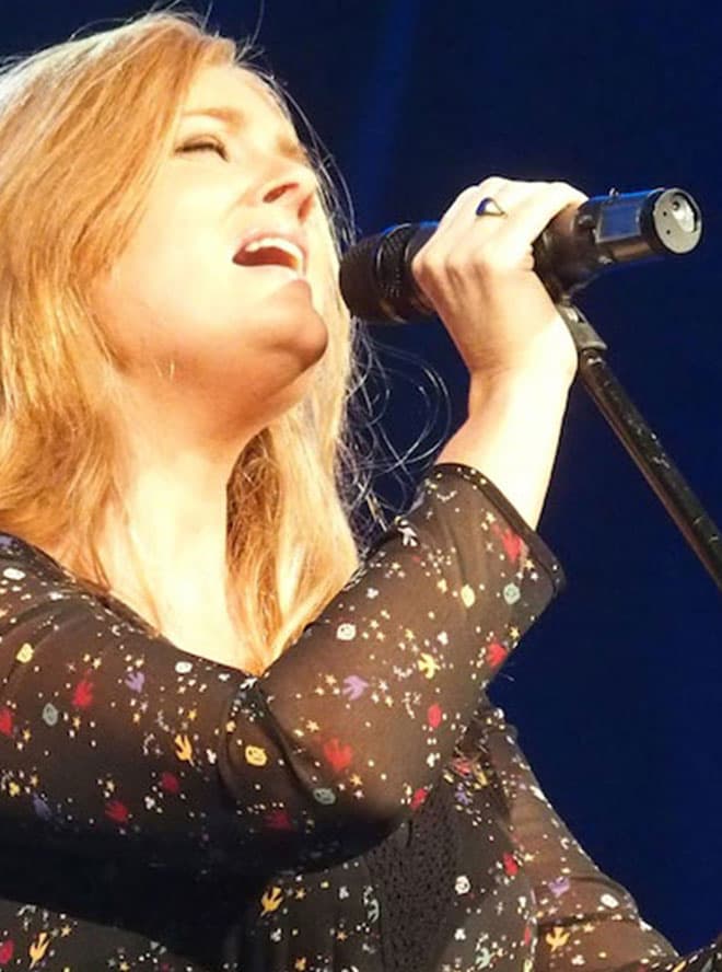 Yvonne McMahon, Vocalist with Irish supergroup ‘The Chieftains’.